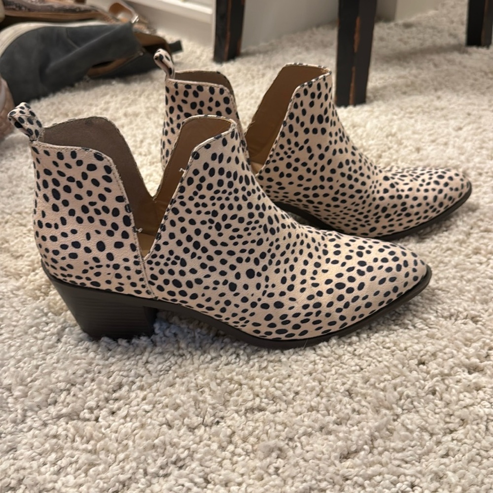 Booties. Like new. Worn very few times.